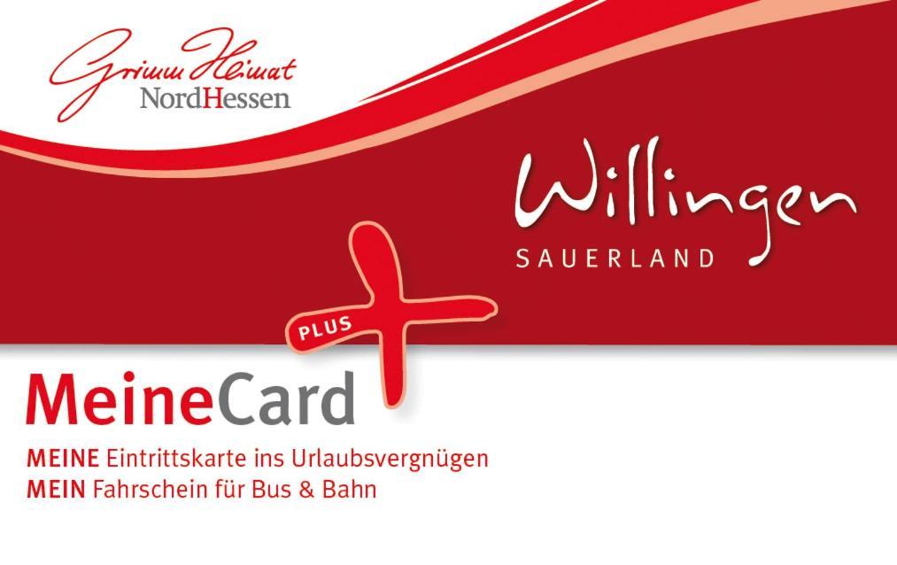 Fewo Blumes Bergfrieden Mit Meinecardplus Willingen  Exterior photo